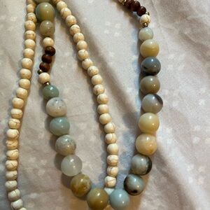 4/$20 Crystal rock necklace